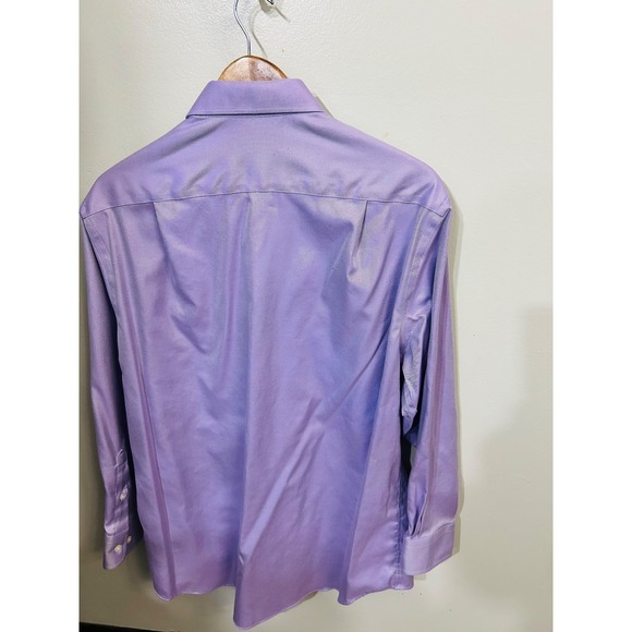 Joseph Abboud 17 32/33 Purple Mens Dress Shirt Excellent Condition - Picture 3 of 3